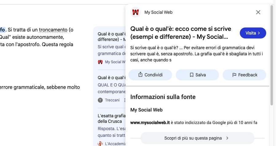 approfondimento link